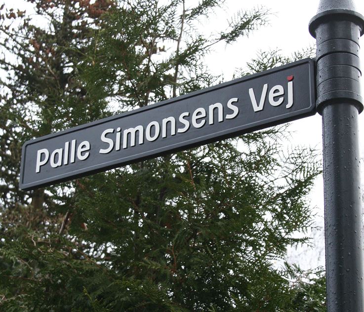 Palle Simonsen lægger navn til ny vej