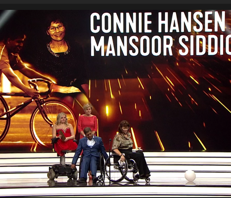 Connie Hansen og Mansoor Siddiqi vandt Kulturministerens Parasportpris 2017