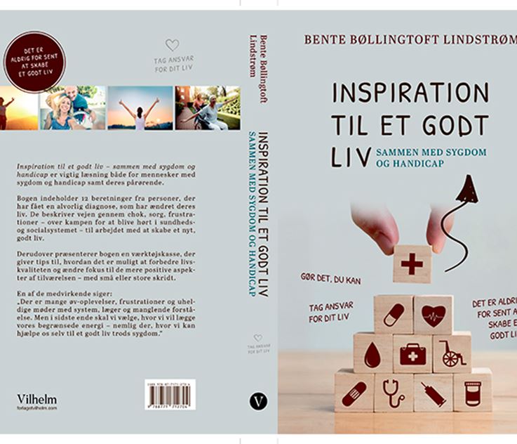Ny bog om inspiration til et godt liv med handicap