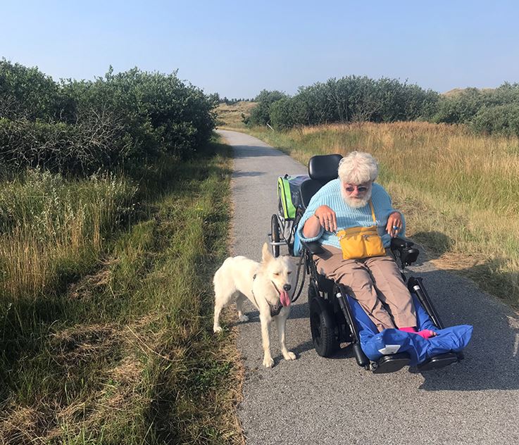 Fra Gedser til Skagen: 1.000 kilometer i el-kørestol