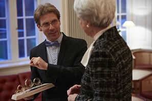 Bernard Dan og H.K.H. Prinsesse Benedikte.