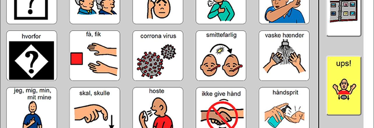 Alternativ og supplerende kommunikation om coronavirus