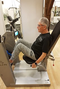 Lars Lind træner.