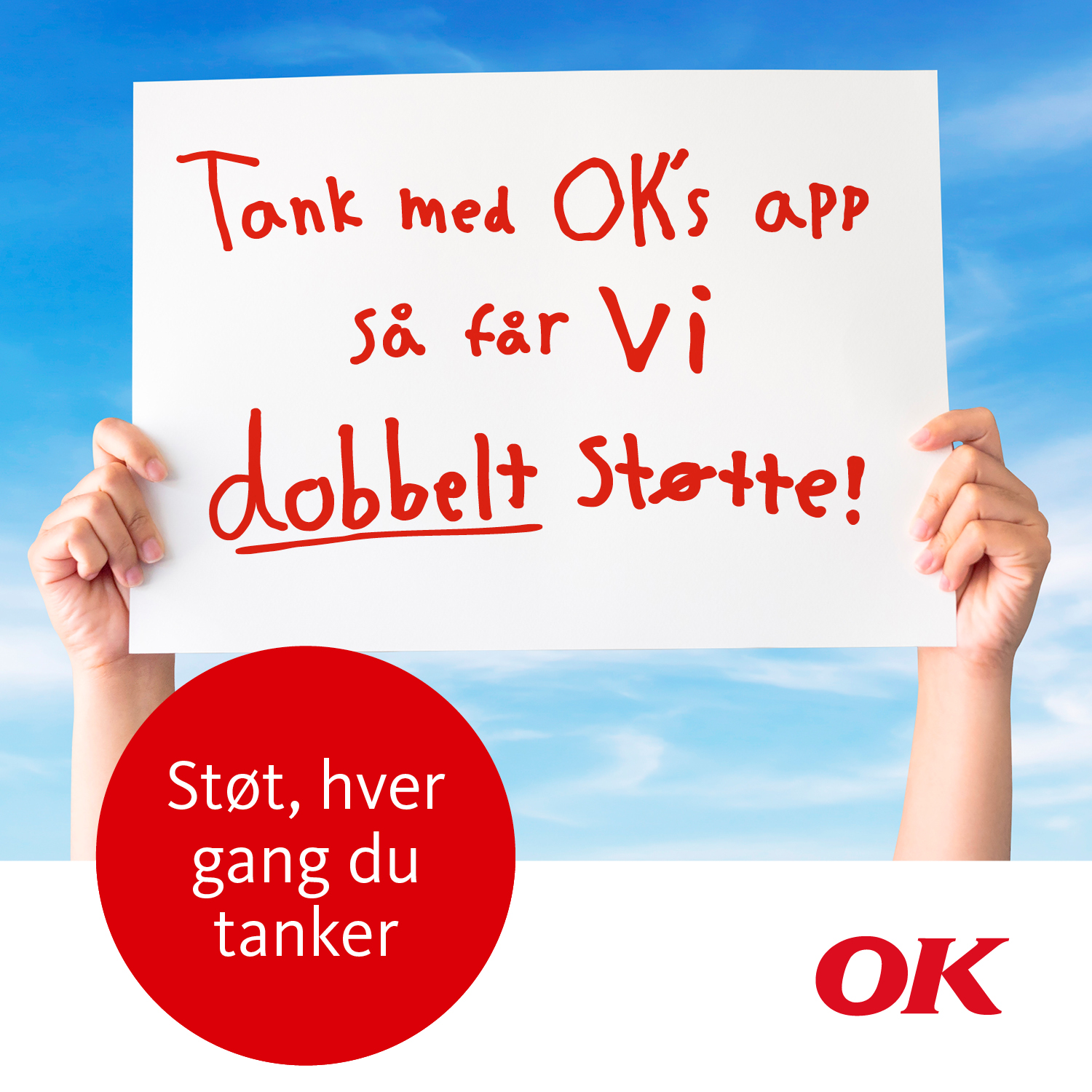 Støt CP Danmark når du tanker benzin