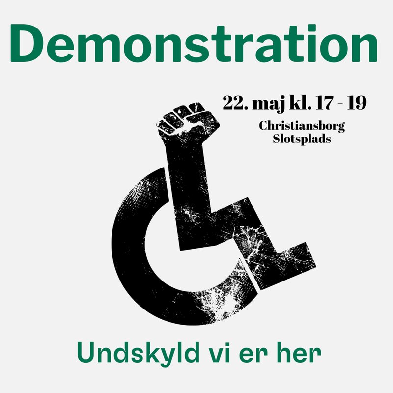 Demonstration den 22. maj