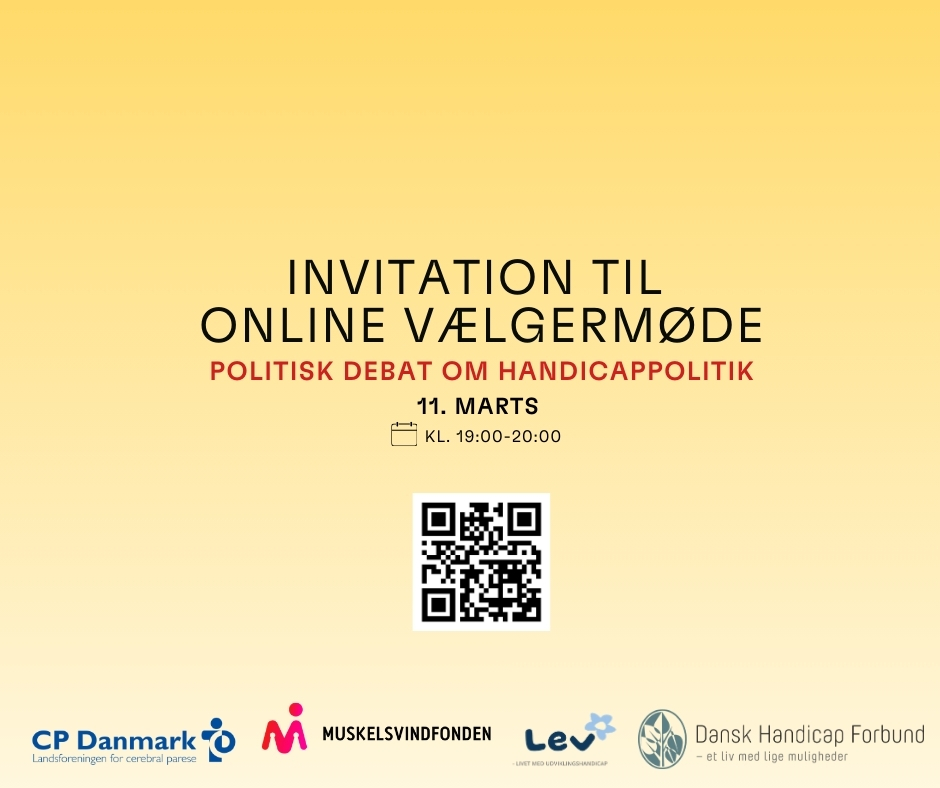 Invitation til online vælgermøde den 11. marts