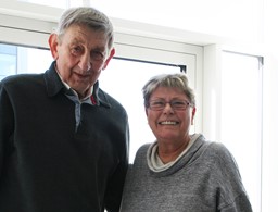 Knud Erik Dahl og landsformand Lone Møller.